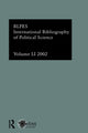 Book cover of: IBSS: Political Science: 2002 Vol.51. By: Brit Lib Pol &