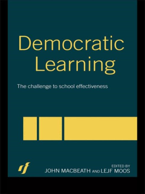 Book cover of: Democratic Learning. By: John Macbeath