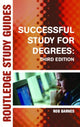 Book cover of: Successful Study for Degrees. By: Rob Barnes
