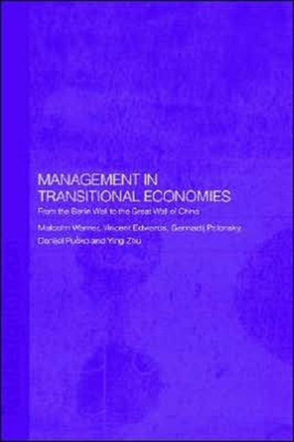 Book cover of: Management in Transitional Economies. By: Malcolm Warner
