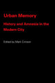 Book cover of: Urban Memory. By: Mark Crinson