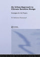 Book cover of: Urban Approach To Climate Sensitive Design. By: Rohint Emmanuel