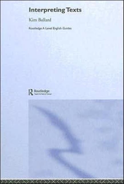Book cover of: Interpreting Texts