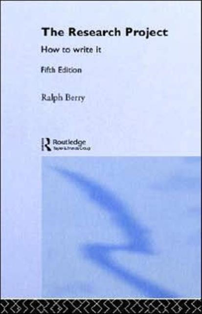 Book cover of: Research Project