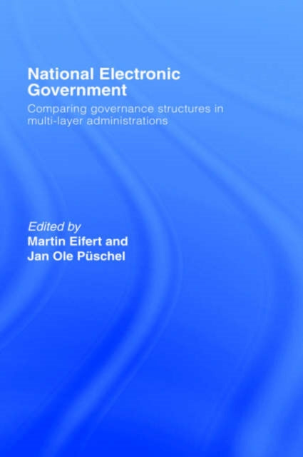 Book cover of: National Electronic Government. By: Martin Eifert