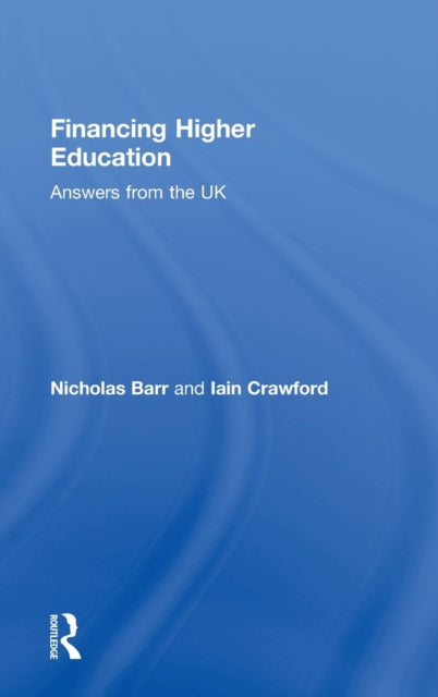 Book cover of: Financing Higher Education. By: Nicholas Barr