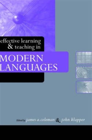 Effective Learning and Teaching in Modern Languages