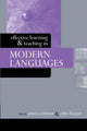 Book cover of: Effective Learning and Teaching in Modern Languages. By: Jim Coleman