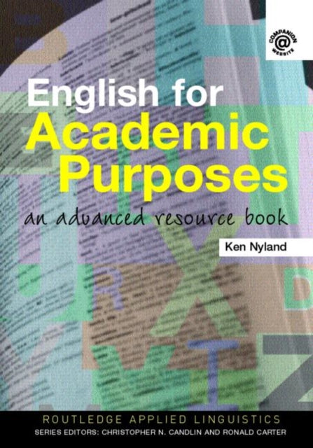 Book cover of: English for Academic Purposes. By: Ken Hyland