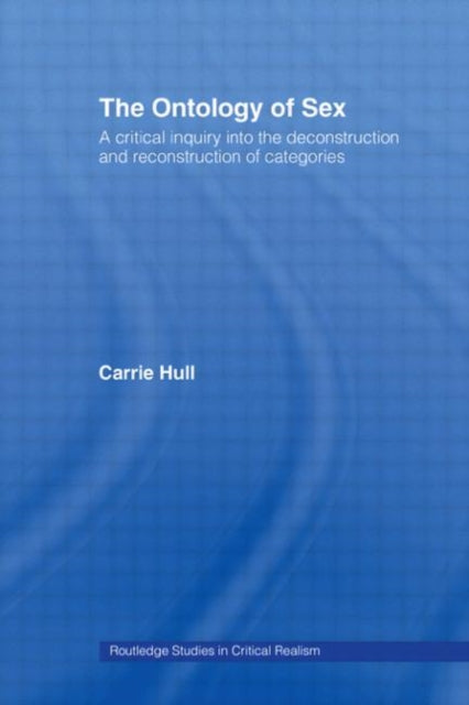 Book cover of: Ontology of Sex. By: Carrie Hull