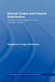 Book cover of: Ethical Codes and Income Distribution