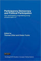 Book cover of: Participatory Democracy and Political Participation. By: Dieter Fuchs