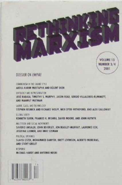 Rethinking Marxism