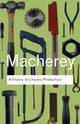 Book cover of: Theory of Literary Production
