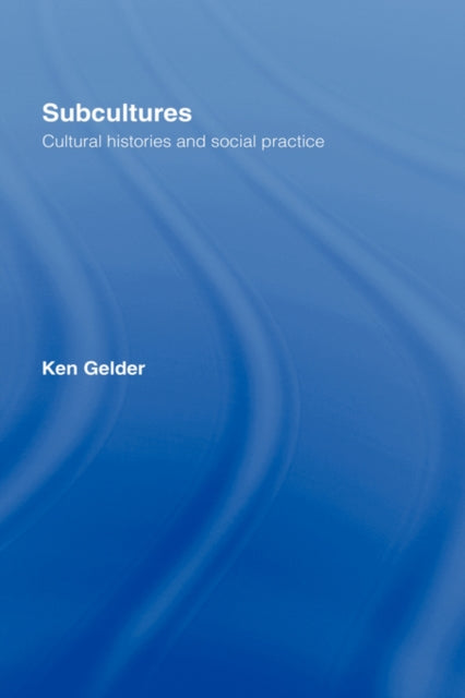 Book cover of: Subcultures. By: Petra Kuppers