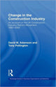 Book cover of: Change in the Construction Industry