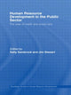 Book cover of: Human Resource Development in the Public Sector. By: Stewart/Sambroo