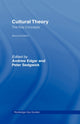 Book cover of: Cultural Theory: The Key Concepts. By: Edgar/Sedgwick, Edgar, Andrew.