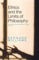 Book cover of: Ethics and the Limits of Philosophy. By: Bernar Williams