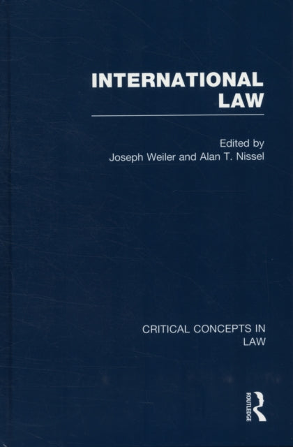 Book cover of: International Law. By: Joseph Weiler