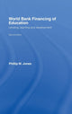 Book cover of: World Bank Financing of Education. By: Jones