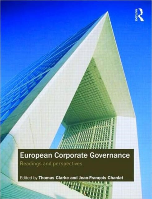 Book cover of: European Corporate Governance. By: Thomas Clarke: