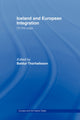 Book cover of: Iceland and European Integration. By: Thorhallsson