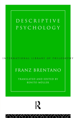 Descriptive Psychology