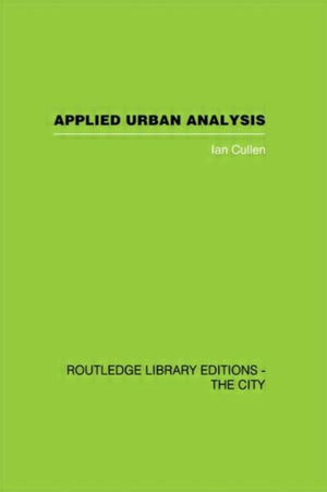 Applied Urban Analysis