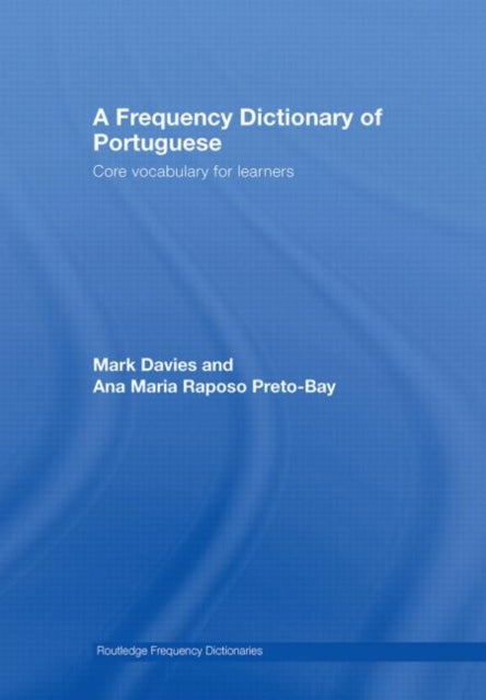 Book cover of: Frequency Dictionary of Portuguese. By: Davies, Mark, Mark Davies