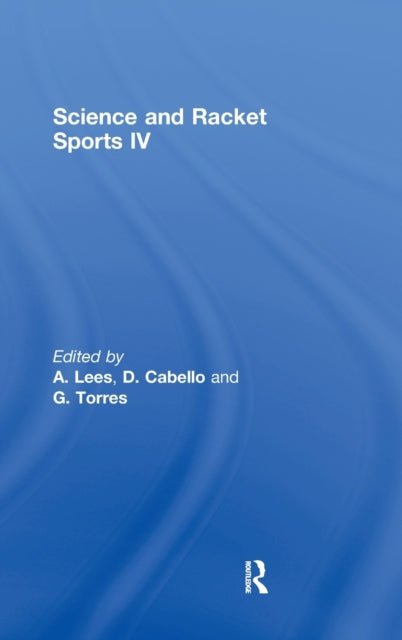 Book cover of: Science and Racket Sports IV. By: Adrian Lees: D.