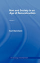 Book cover of: Man and Society in an Age of Reconstruction. By: Karl Mannheim