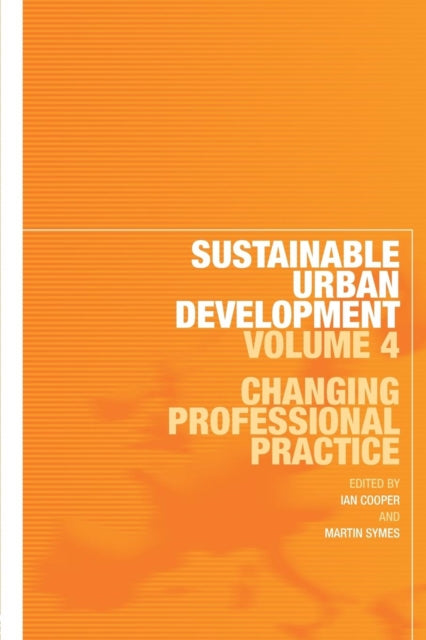 Book cover of: Sustainable Urban Development Volume 4. By: Ian Cooper