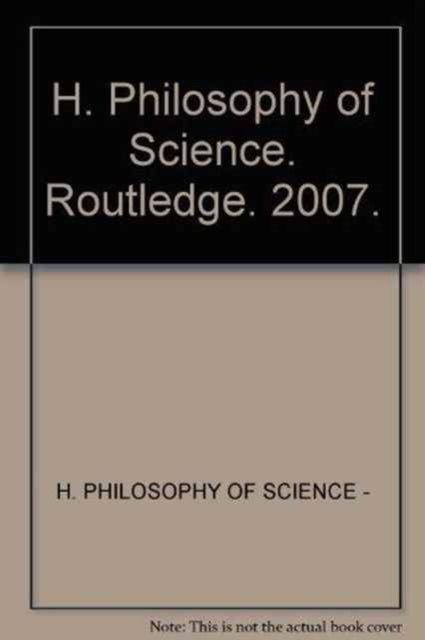 Book cover of: H. Philosophy of Science