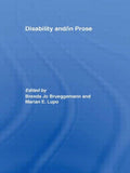 Disability and/in Prose