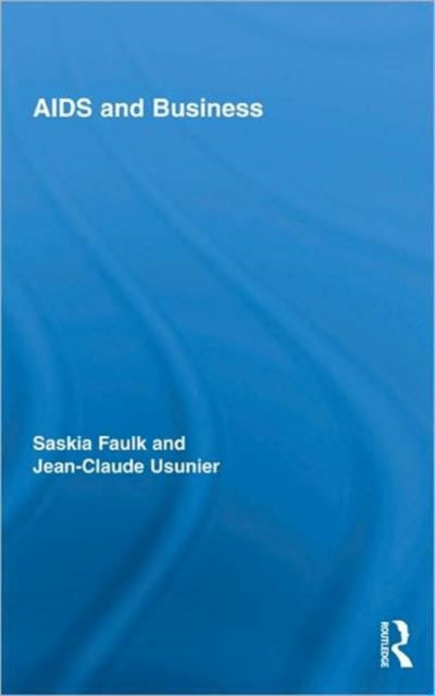 Book cover of: AIDS and Business. By: Saskia Faulk