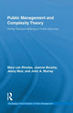 Book cover of: Public Management and Complexity Theory. By: Mary Lee Rhodes