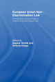 Book cover of: European Union Non-Discrimination Law. By: Dagmar Schiek