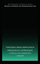 Book cover of: Freedom of Expression. By: Vincenzo Zeno-Zencovich