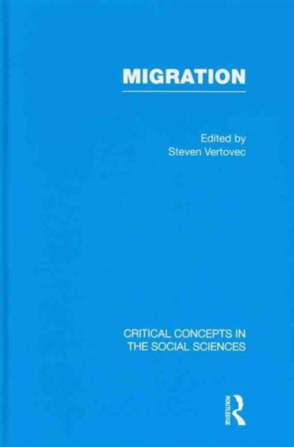Book cover of: Migration. By: Steven Vertovec