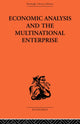 Book cover of: Economic Analysis and Multinational Enterprise. By: Dunning, John H.