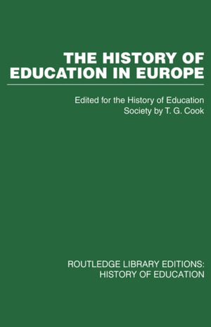 The History of Education in Europe