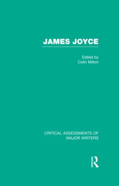 Book cover of: James Joyce. By: Colin Milton