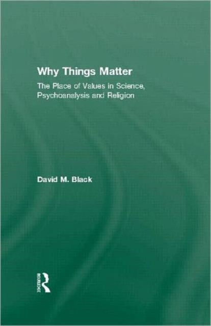 Book cover of: Why Things Matter. By: David M. Black