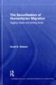 Book cover of: Securitization of Humanitarian Migration. By: Scott D. Watson