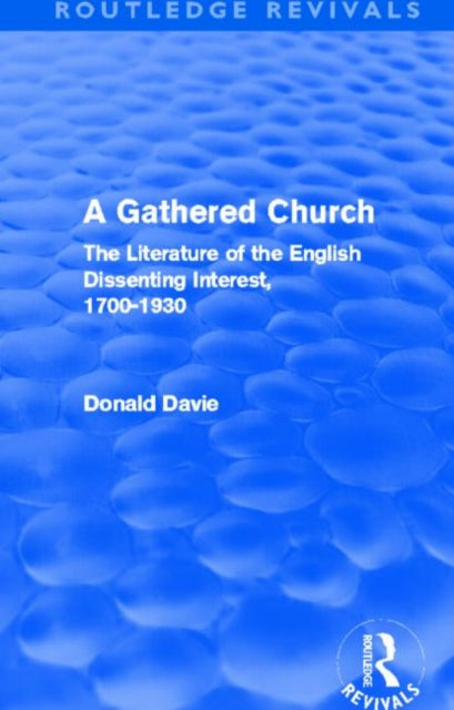 Book cover of: Gathered Church (Routledge Revivals). By: Donald Davie