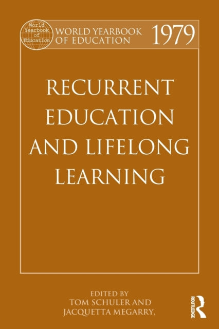 Book cover of: World Yearbook of Education 1979. By: Tom Schuler