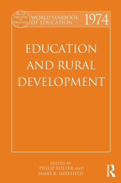Book cover of: World Yearbook of Education 1974. By: Philip Foster