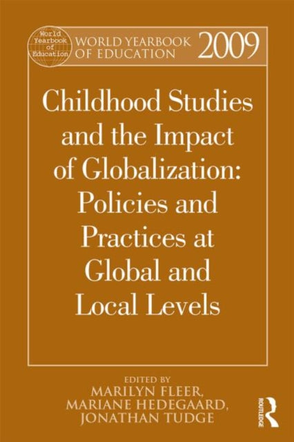 Book cover of: World Yearbook of Education 2009. By: Marilyn Fleer
