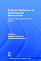 Book cover of: Political Disaffection in Contemporary Democracies. By: Mariano Torcal